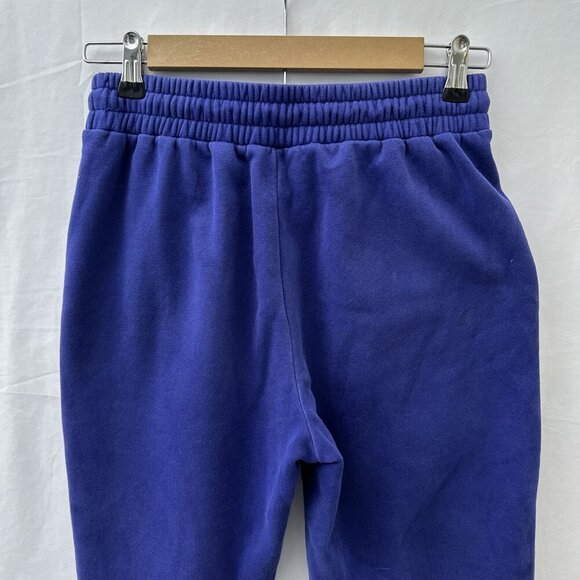 Fabletics Fleece Workout Jogger Sweatpants Drawstring Waist‎ Royal Blue Men 26 - Picture 12 of 13